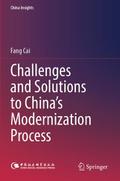 Challenges and Solutions to Chinas Modernization P