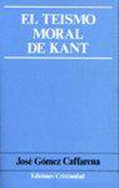 Teísmo moral de Kant, el