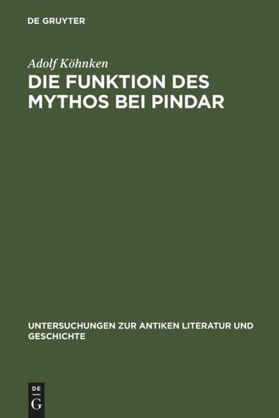 Die Funktion des Mythos bei Pindar