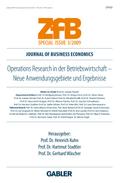 Operations Research in der Betriebswirtschaft - Ne
