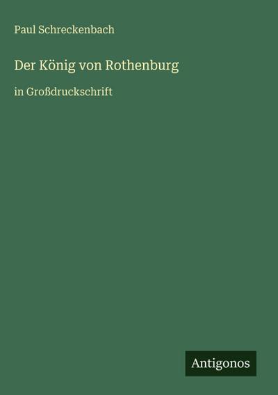 Der König von Rothenburg