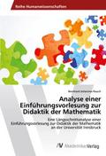 Analyse einer Einführungsvorlesung zur Didaktik de
