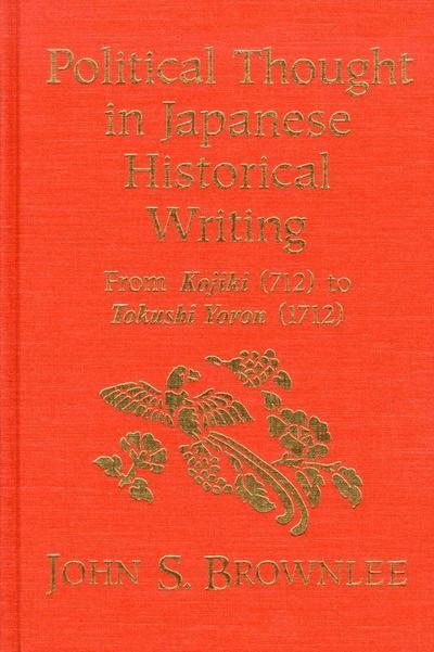 Political Thought in Japanese Historical Writing