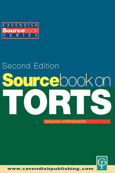 Sourcebook on Tort Law 2/e