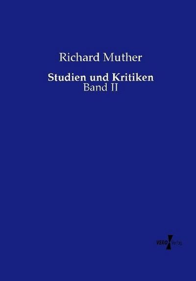 Studien und Kritiken