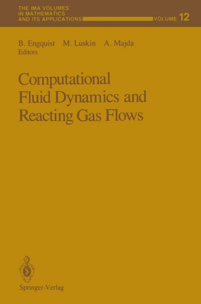 Computational Fluid Dynamics and Reacting Gas Flows