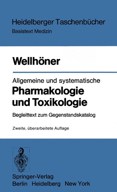 Allgemeine und systematische Pharmakologie und Toxikologie