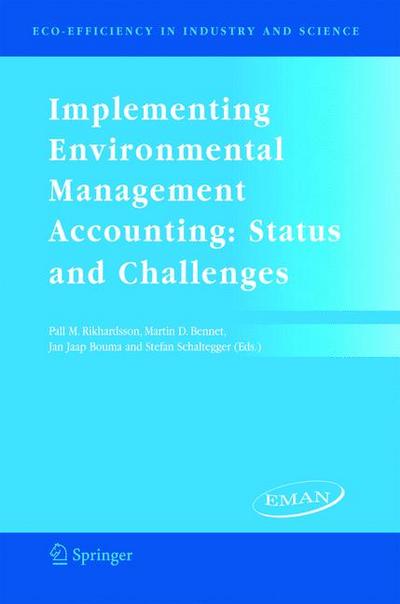 Implementing Environmental Management Accounting: Status and Challenges