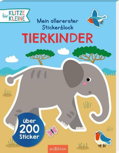 Mein allererster Stickerblock - Tierkinder