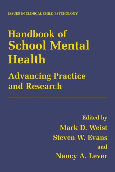 Handbook of School Mental Health