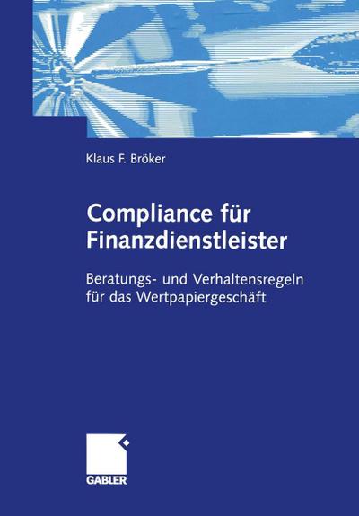 Compliance für Finanzdienstleister