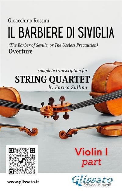 Violin I part of "Il Barbiere di Siviglia" for String Quartet