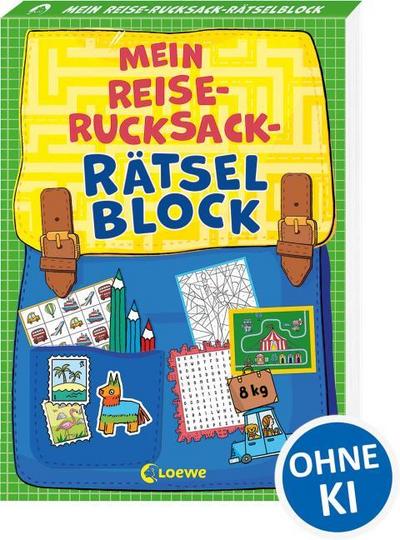 Mein Reise-Rucksack-Rätselblock [grün]