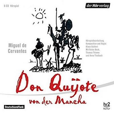 Don Quijote von der Mancha, 6 Audio-CDs