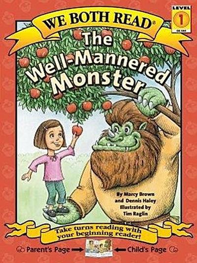We Both Read-The Well-Mannered Monster (Pb)