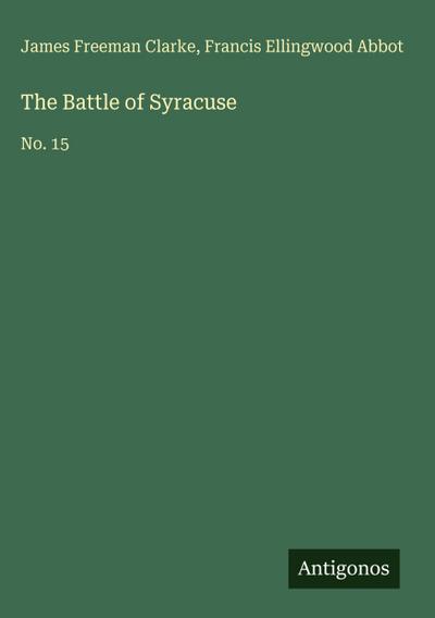 The Battle of Syracuse