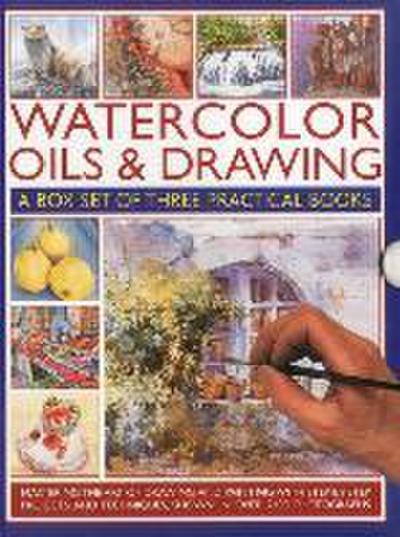 Watercolor Oils & Drawing Box Set