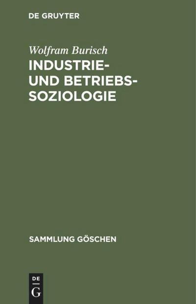 Industrie- und Betriebssoziologie