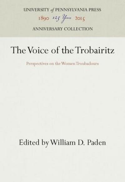 The Voice of the Trobairitz