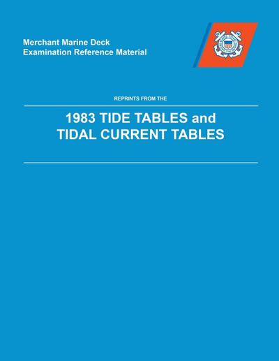 MMDREF Tide Tables & Tidal Current Tables 1983