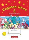 Englisch-Stars - Allgemeine Ausgabe - 5. Schuljahr: Übungsheft Grammar Comics - Mit Lösungen