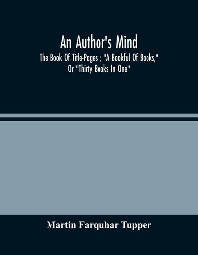 An Author’S Mind