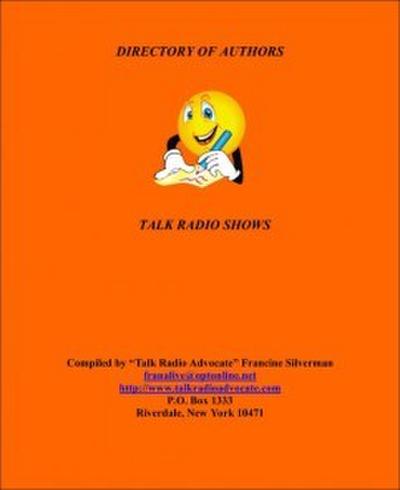 Authors Ebook of Talk Radio Shows