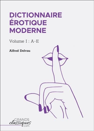 Dictionnaire érotique moderne