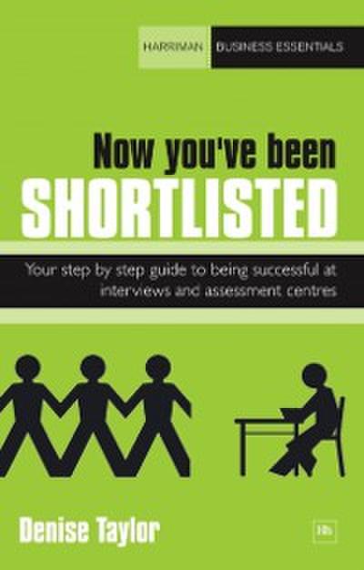 Now you’ve been shortlisted
