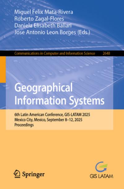 Geographical Information Systems