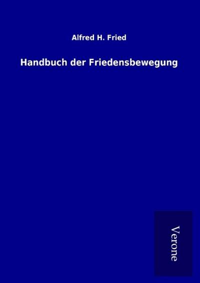 Handbuch der Friedensbewegung