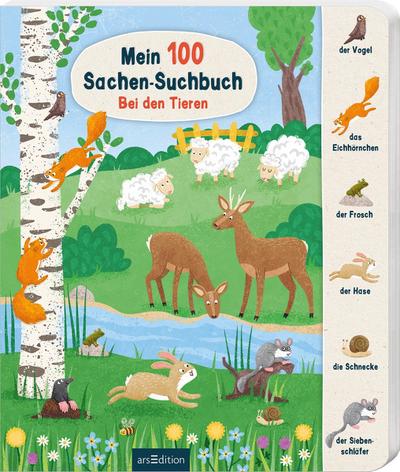 Mein 100 Sachen-Suchbuch - Bei den Tieren