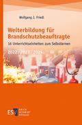Weiterbildung für Brandschutzbeauftragte 2022/2023
