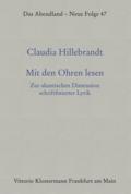 Mit den Ohren lesen