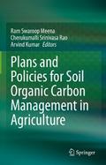 Plans and Policies for Soil Organic Carbon Management in Agriculture