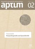 Aptum - Zeitschrift für Sprachkritik und Sprachkultur 02/2014