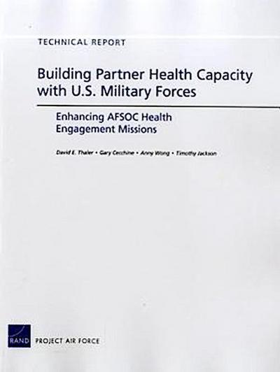 Building Partner Health Capacity with U.S. Military Forces