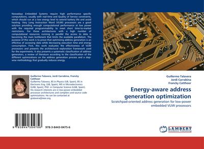 Energy-aware address generation optimization