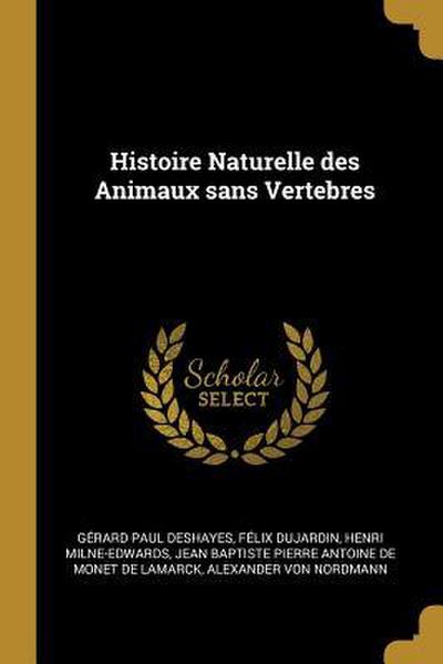 Histoire Naturelle des Animaux sans Vertebres