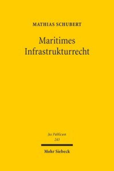 Maritimes Infrastrukturrecht