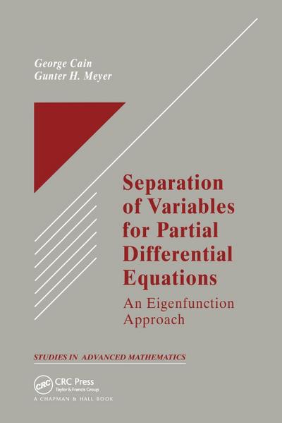Separation of Variables for Partial Differential Equations