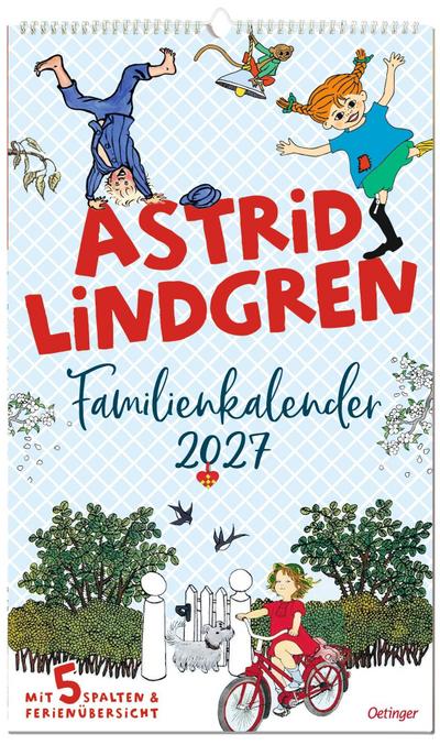 Astrid Lindgren Familienkalender 2027