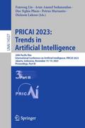 PRICAI 2023: Trends in Artificial Intelligence