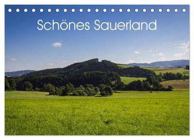 Schönes Sauerland (Tischkalender 2026 DIN A5 quer), CALVENDO Monatskalender