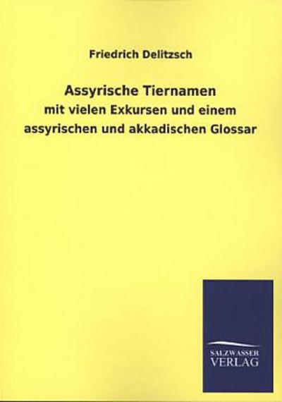 Assyrische Tiernamen