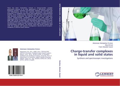 Charge-transfer complexes in liquid and solid states
