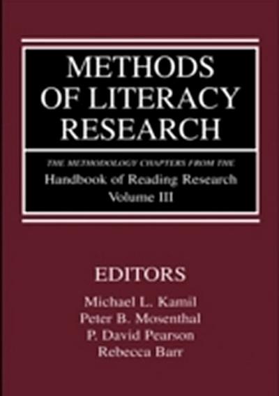 Methods of Literacy Research