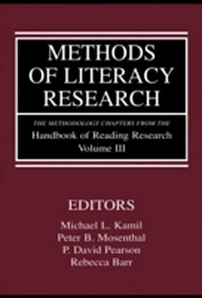 Methods of Literacy Research