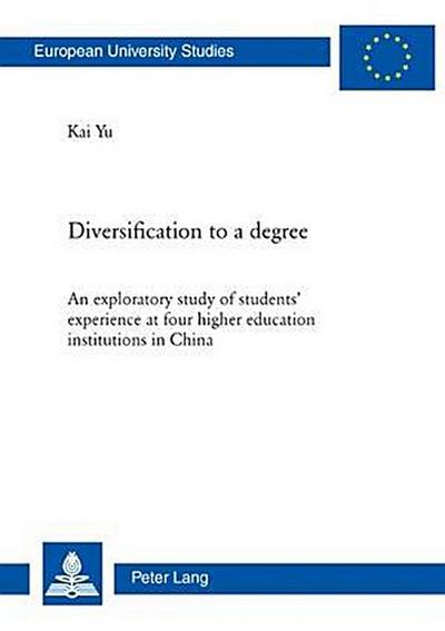 Diversification to a degree
