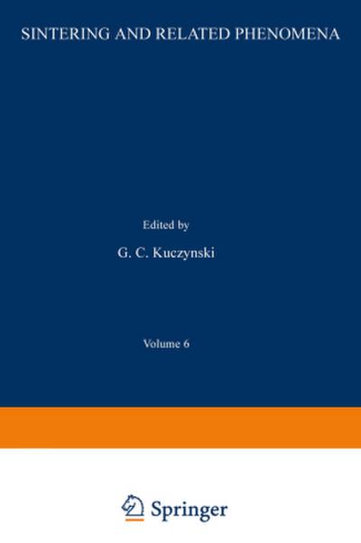 Sintering and Related Phenomena
